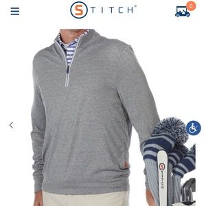 Stitch Golf quarter zip pullover
